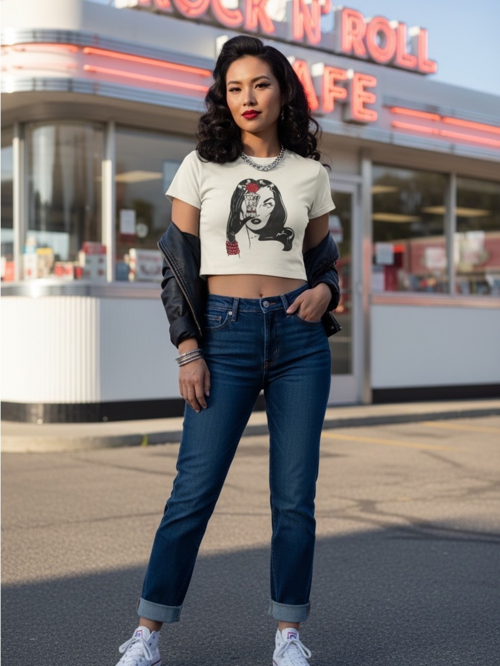Dark Temptation Vampira Baby Tee